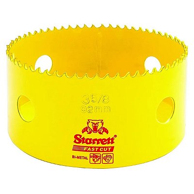Serra Copo Fast Cut 3.5/8'' 92MM FCH0358-G Starrett