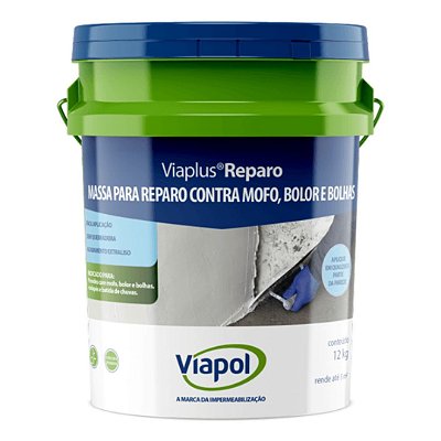 Impermeabilizante Viaplus Reparo Contra Mofo 12KG Viapol