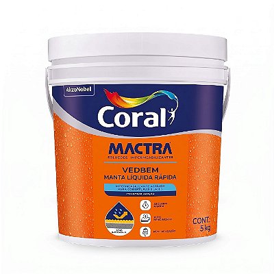 Impermeabilizante para Laje Manta Líquida Rápida 5KG Mactra 418017