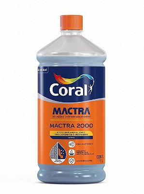 Impermeabilizante para Argamassa e Concreto Mactra 2000 1L Mactra 465905