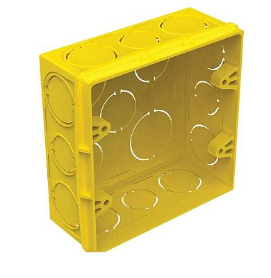 Caixa De Luz 4x4 Amarela - Tigre