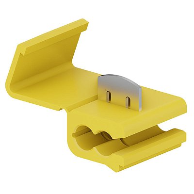 Conector Elétrico 2,5 a 4MM Amarelo 10 Peças 300001631 Tigre