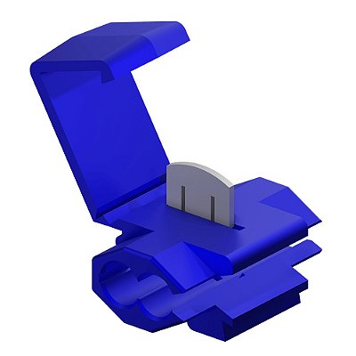 Conector Elétrico Azul 0,75/1,5mm 10 Pc Tigre