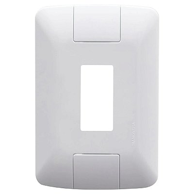 Placa 4x2 1 Posto Vertical Branca Aria 57203003 Tramontina