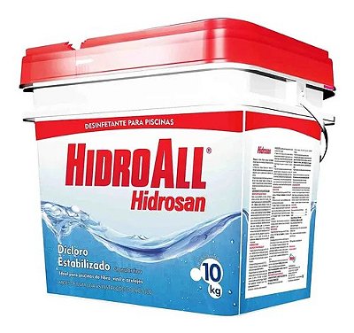 Cloro Hidrosan Plus 10kg - Hidroall