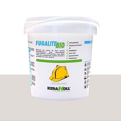 Rejunte Fugalite Bio Cinza Claro 1,5 KG Kerakoll