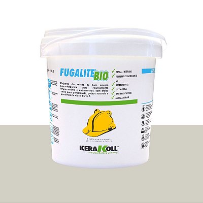 Rejunte Fugalite Bio Cinza Pérola 1,5 KG Kerakoll