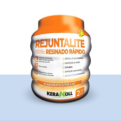 Rejunte Rejuntalite Resinado Céu 2KG Kerakoll