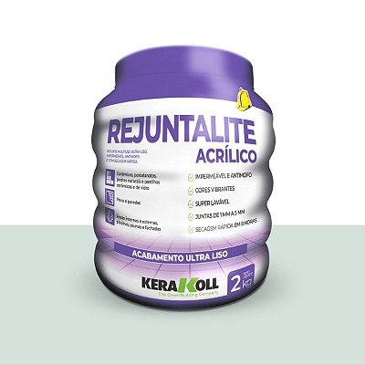 Rejunte Rejuntalite Acrílico Menta 2KG Kerakoll