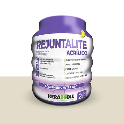 Rejunte Rejuntalite Acrílico Avorio 2KG Kerakoll