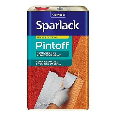 Removedor de Alta Performance Sparlack Pintoff Transparente 5L - Coral