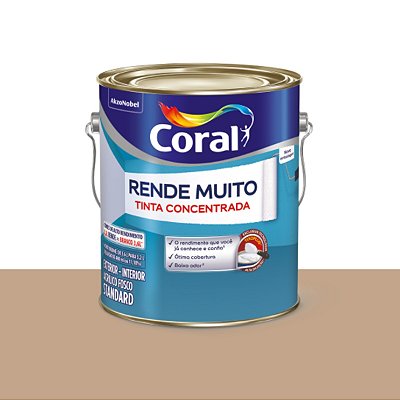 Tinta Standard Acrílica Fosco Rende Muito Camurça 3,2L -  Coral