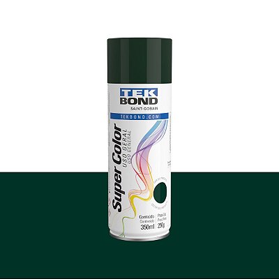 Tinta Spray Uso Geral Verde Escuro 350ml Tekbond