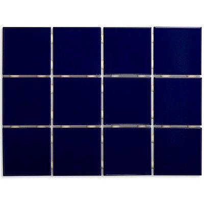 Revestimento Azul Cobalto 10x10 1050 Cx. 1,95m² Strufaldi