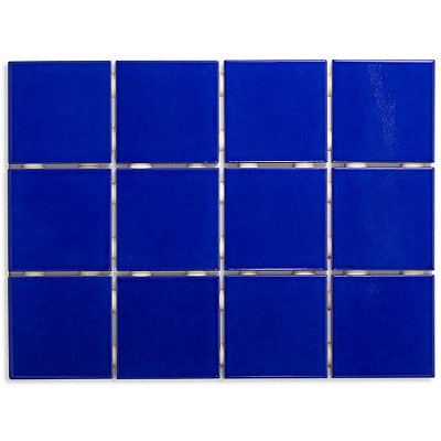 Revestimento Azul Royal 10x10 1150 Cx. 1,95m² Strufaldi
