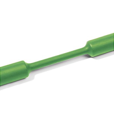 Termocontratil TCN20 9,5mm 15cm Verde com 10 Peças Hellermann