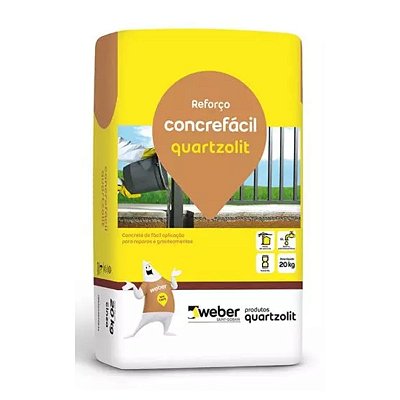 Concrefácil 20KG Quartzolit