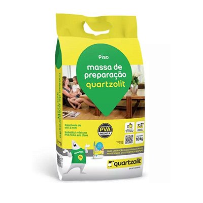 Massa de Preparação 10KG Cinza Quartzolit