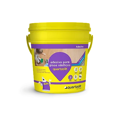 Adesivo para Piso Vinílico 4KG Branco Quartzolit 927564