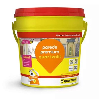 Impermeabilizante Externo Parede Premium 18KG Quartzolit