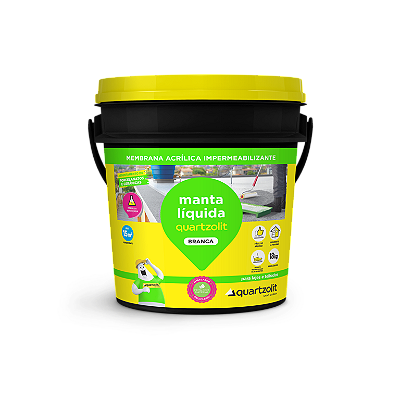 Impermeabilizante Manta Líquida Branca 18KG Quartzolit 211132