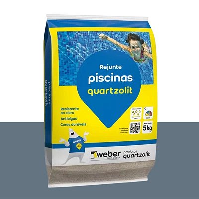 Rejunte Piscinas 5KG Azul Cobalto Quartzolit