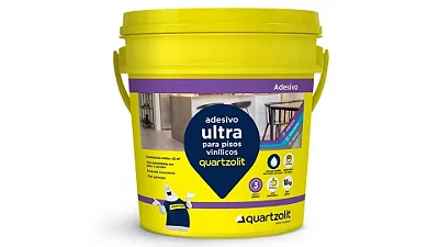 Adesivo Ultra para Piso Vinílico 4KG Branco Quartzolit 244819