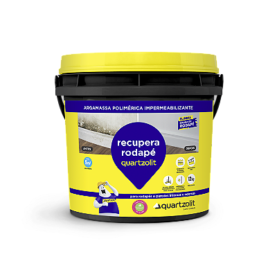Recupera Rodapé 12KG Quartzolit 238795