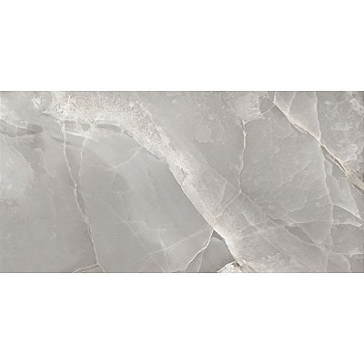 Porcelanato Onix Gray Polido 61x120 PR12168 Damme
