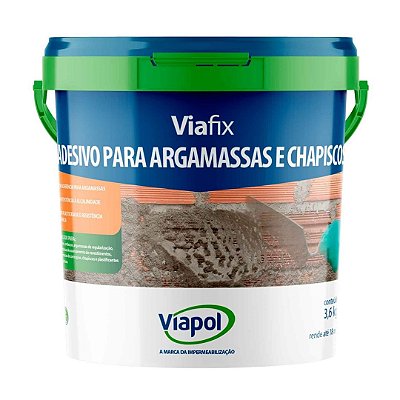 Adesivo para Argamassa e Chapisco Viafix 3,6KG Viapol