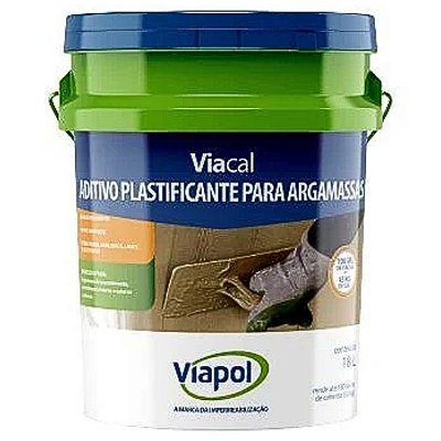 Adesivo Plastificante Viacal 18L Viaplus