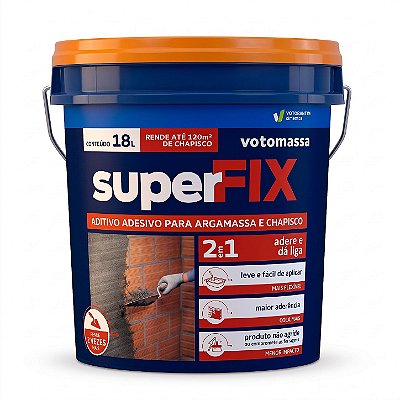 Aditivo de Aderência para Argamassas e Chapiscos SuperFIX 18L Votoran 336131