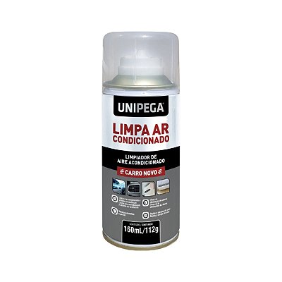 Limpa Ar Condicionado Carro Novo lt 160ml/112g Unipega