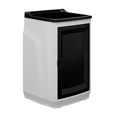 Gabinete para Lavanderia com Tanque GTQ0 Preto Astra