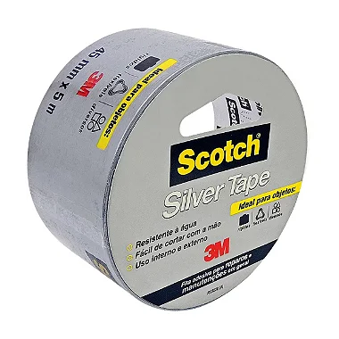 Fita Silver Tape Scotch 45mm x 25m 3M