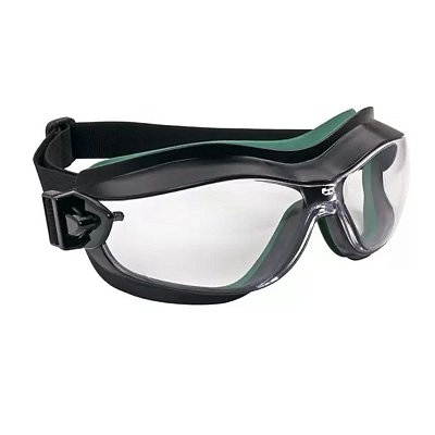 Óculos de Segurança Ampla Visão Helix Incolor Carbografite