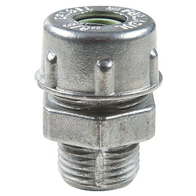 Conector Prensa Cabo Alumínio 1/2" 56132/056 Cinza Tramontina