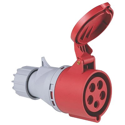 Tomada de Acoplamento Industrial 3P+N+T 32 A 380-415Vca 6H Tramontina