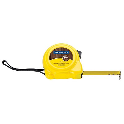 Trena 5M com Fita de Aço Tramontina