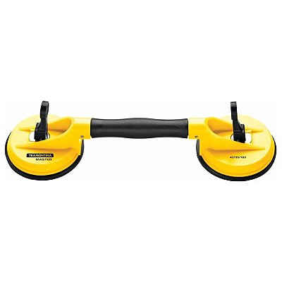 Ventosa Dupla Flexível ABS para Vidro 60KG Tramontina