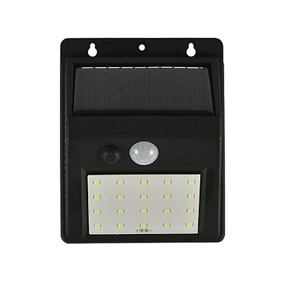 Arandela Solar LED Sunshine AS1 2W 6500K Taschibra