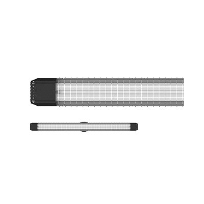 Luminária LED Fumifácil 2x20,5W TuboLED 6500K Taschibra