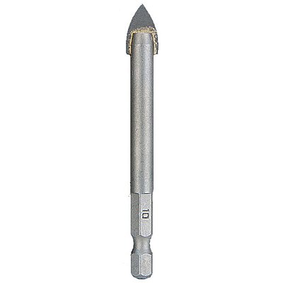 Broca 10x80MM com Encaixe Sextavado de 1/4" para Vidro D-15986 Makita