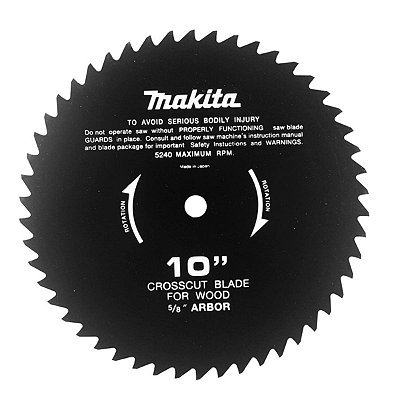 Disco Serra Circular 255 x 16 x 50 para Madeira 792641-3 Makita