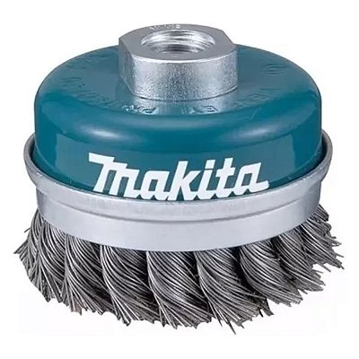 Escova de Aço 60MM Tipo Copo Trançado D-55217 Makita