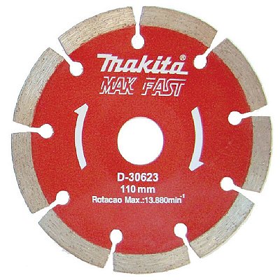 Disco Diamantado Côncavo Segmentado 110MM D-30623 Makita