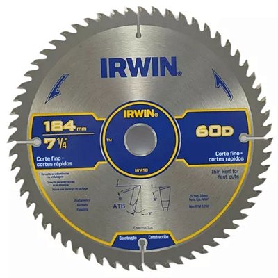 Disco Serra Circular Widea  7.1/4X36 20MM IW14108 Irwin