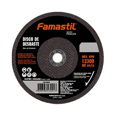 Disco de Desbaste 7x1/4x7/8 80.31 Famastil