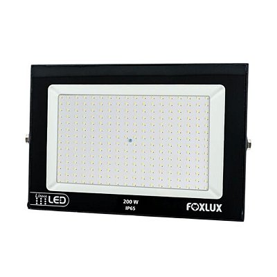 Refletor de Led 200W 6500K Branca Bivolt LED38.18 Foxlux