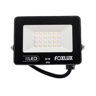 Refletor de Led 30W 3000K Amarela Bivolt LED38.12 Foxlux